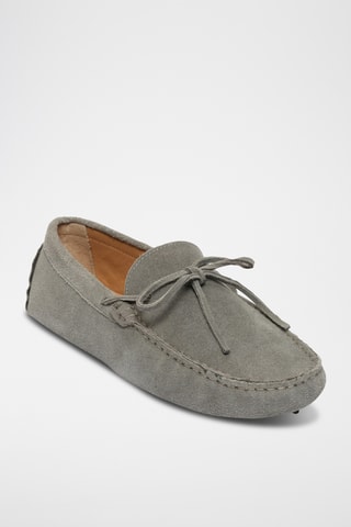 Mocassins en nubuck Johnny - Gris