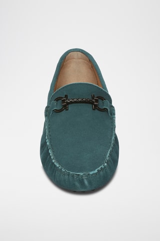 Mocassins en cuir Trenton - Turquoise