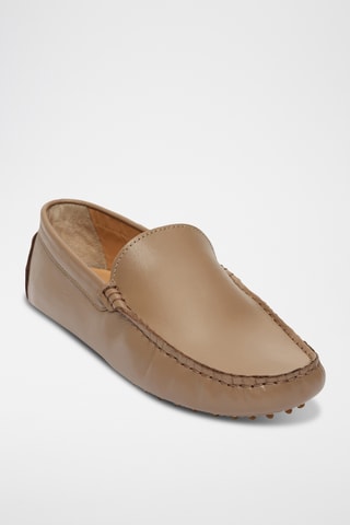 Mocassins en cuir nappa Cambridge - Marron