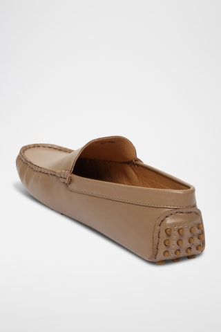 Mocassins en cuir nappa Cambridge - Marron
