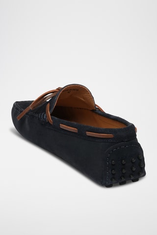 Mocassins en cuir Cornwall - Bleu