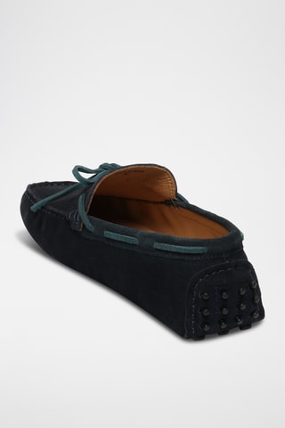 Mocassins en cuir Cornwall - Bleu