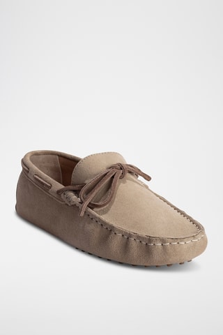 Mocassins en nubuck Cornwall - Beige