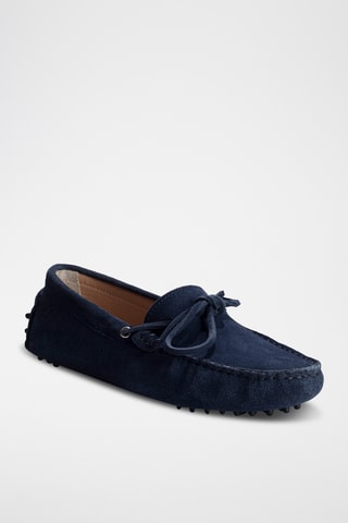 Mocassins en nubuck Kate - Bleu