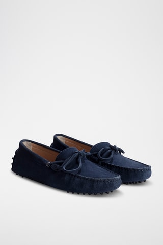 Mocassins en nubuck Kate - Bleu
