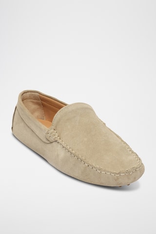 Mocassins en nubuck Hubert - Beige