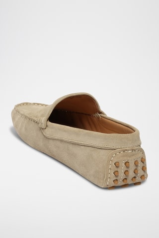 Mocassins en nubuck Hubert - Beige