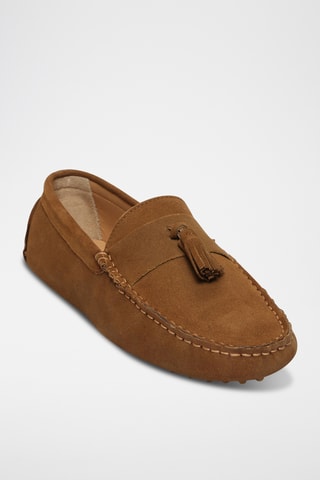 Mocassins en nubuck Fred - Camel