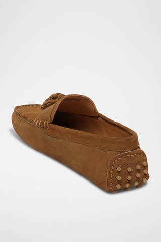 Mocassins en nubuck Fred - Camel