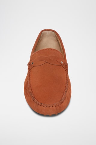 Mocassins en nubuck Eugene - Marron