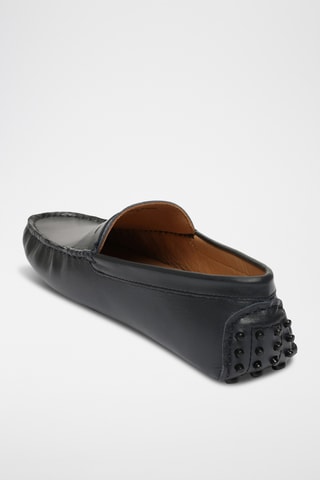 Mocassins en cuir nappa Wales - Bleu