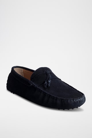 Mocassins en nubuck Elliot - Bleu
