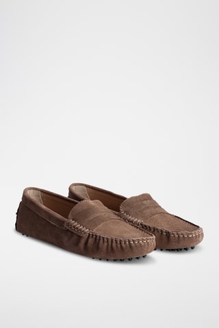 Mocassins en nubuck Deira - Rose