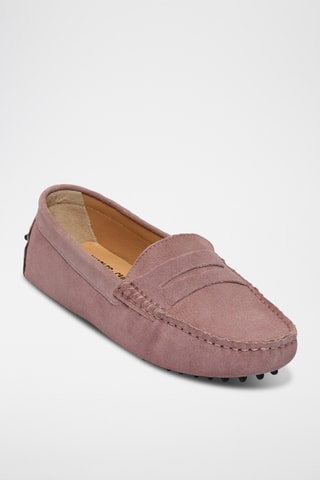 Mocassins en nubuck Thandie - Bleu
