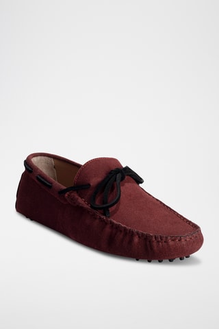 Chaussures bateau en nubuck Cornwall - Bleu