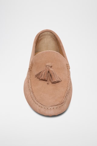 Chaussures bateau en nubuck Ethan - Marron