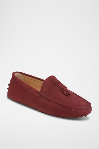 Mocassins en nubuck Elliot - Violet