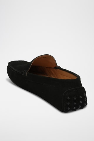 Mocassins en nubuck Cambridge - Noir