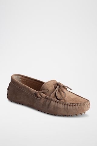 Mocassins en nubuck Newton - Beige