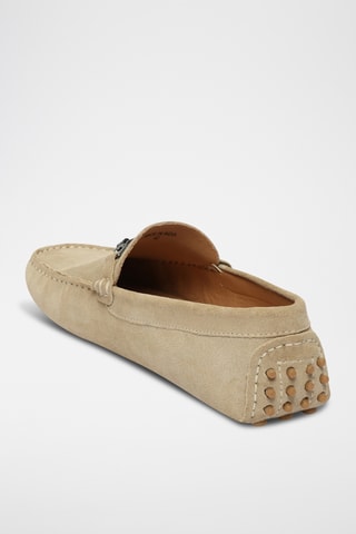 Mocassins en nubuck Luke - Beige