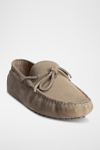 Mocassins en nubuck Duke - Beige