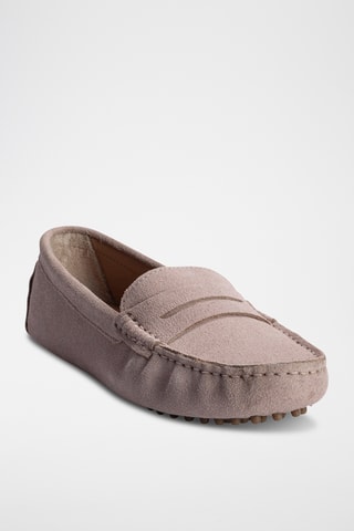 Mocassins en nubuck Thandie - Beige