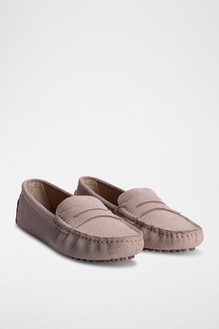 Mocassins en nubuck Thandie - Beige