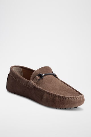 Mocassins en nubuck Harold - Rose