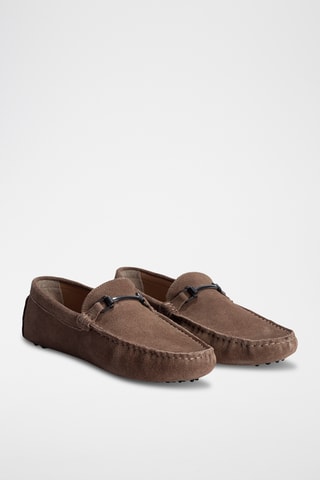 Mocassins en nubuck Harold - Rose