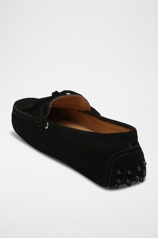 Mocassins en nubuck Newton - Noir