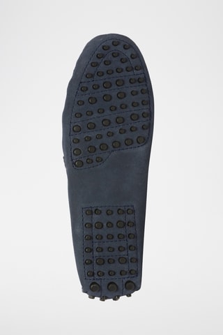 Mocassins en nubuck Fred - Bleu
