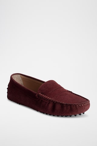 Mocassins en nubuck Thandie - Bleu