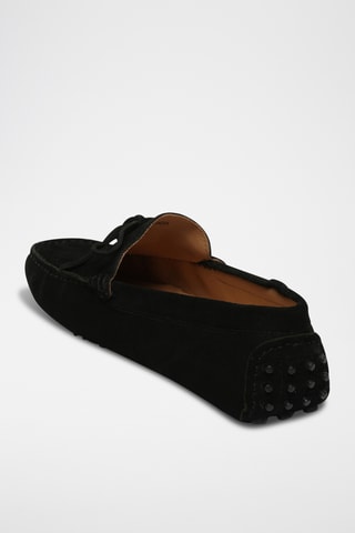 Mocassins en nubuck Andy - Noir