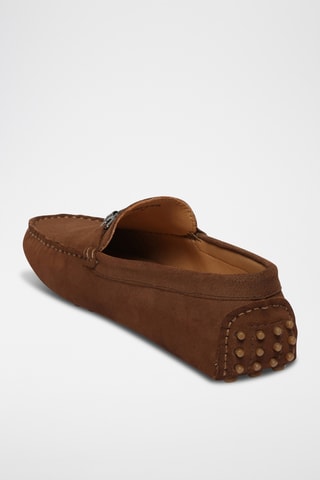 Mocassins en nubuck Luke - Kaki
