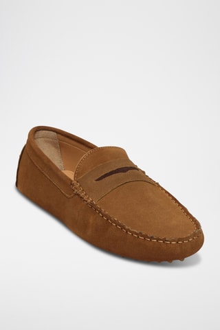 Mocassins en nubuck Drake - Camel