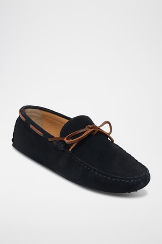 Chaussures bateau en nubuck Quid - Bleu