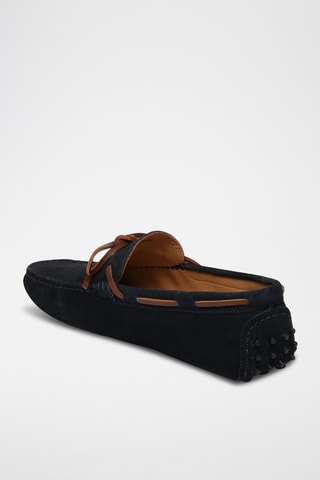 Chaussures bateau en nubuck Quid - Bleu
