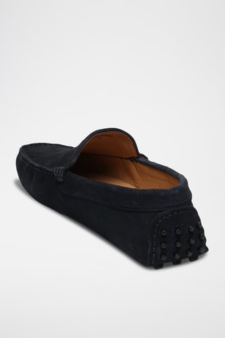 Mocassins en cuir Colin - Bleu