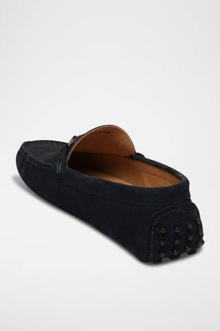 Mocassins en nubuck Luke - Bleu