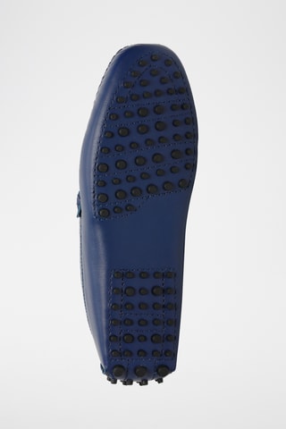 Mocassins en cuir Jace - Bleu