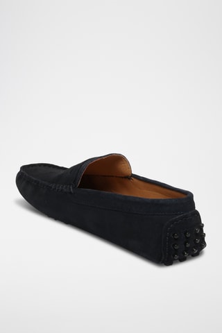 Mocassins en nubuck Wales - Bleu