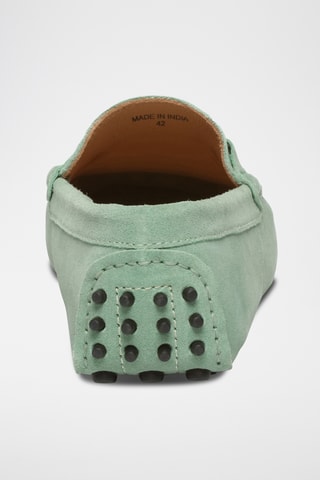 Mocassins en nubuck Harold - Vert