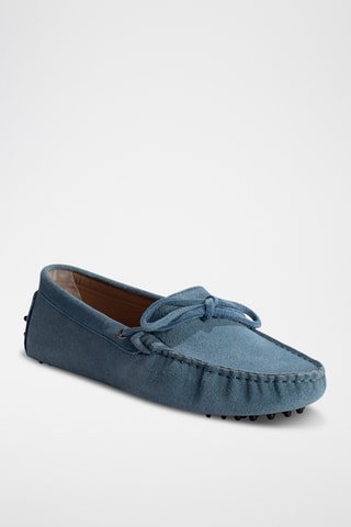 Mocassins en nubuck Kate - Bleu