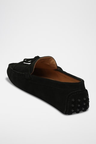 Mocassins en nubuck Johnny - Noir