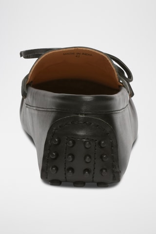 Mocassins en cuir nappa Duke - Noir