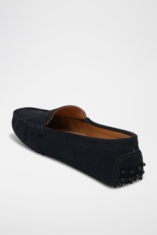 Mocassins en nubuck Thandie - Bleu