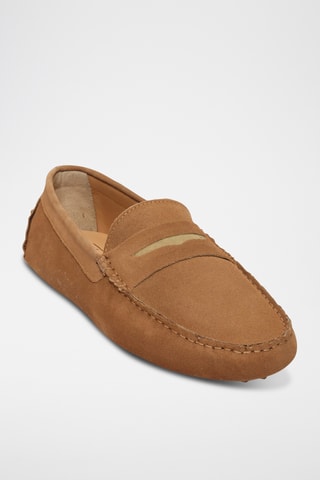 Mocassins en nubuck Cliff - Beige