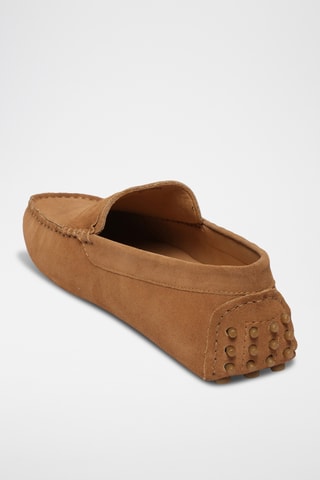 Mocassins en nubuck Cliff - Beige