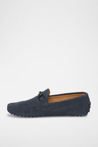 Mocassins en nubuck Felix - Bleu