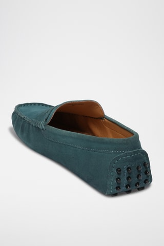 Mocassins en nubuck Wales - Bleu